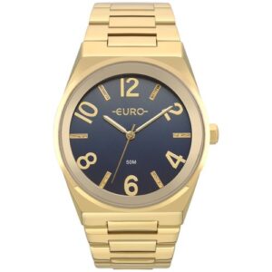 Relógio Euro Feminino Glitz Dourado - EU2033BM/4A